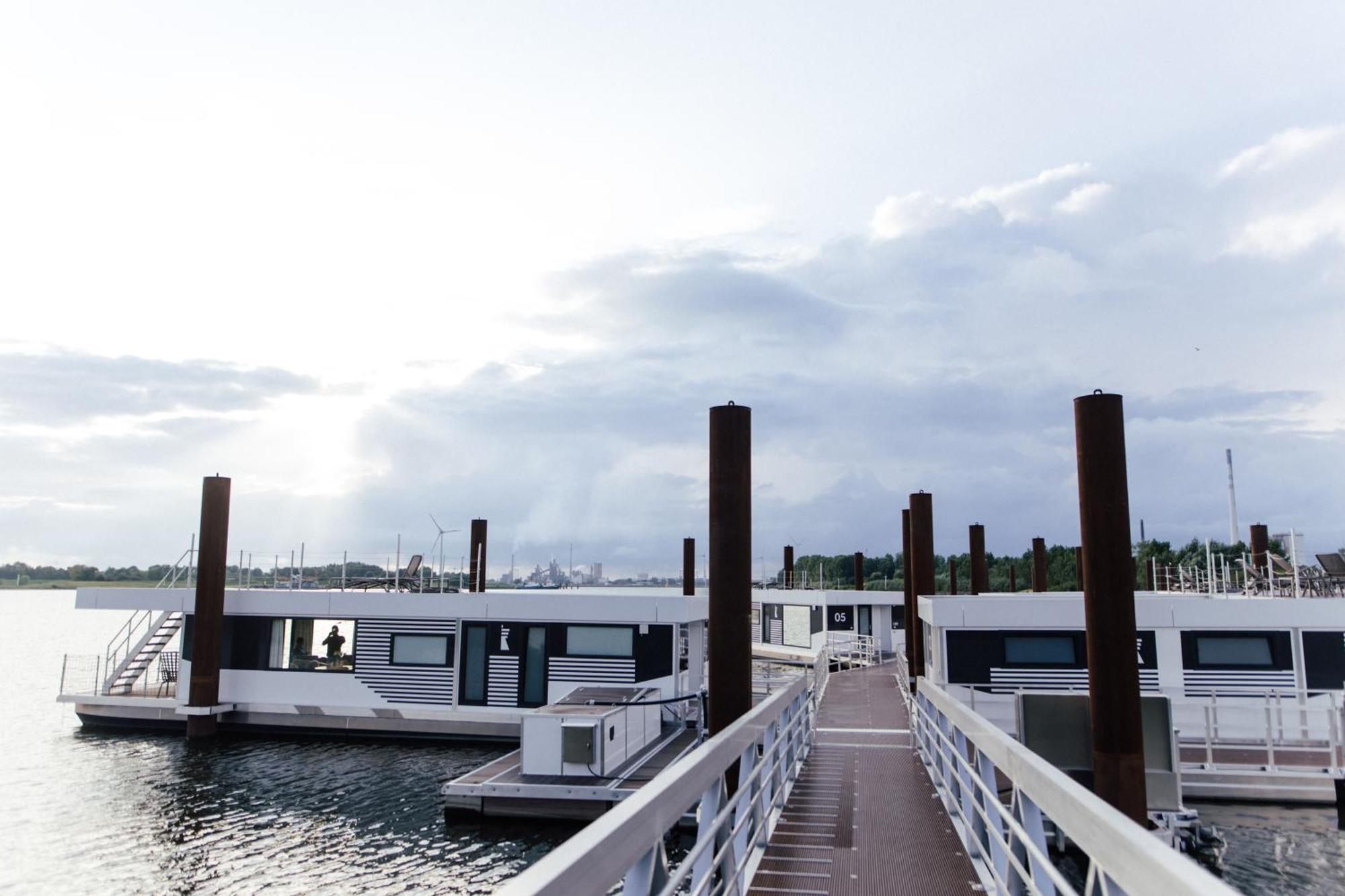 Hausboote Am Lankenauer Hoeft BRE Exterior foto