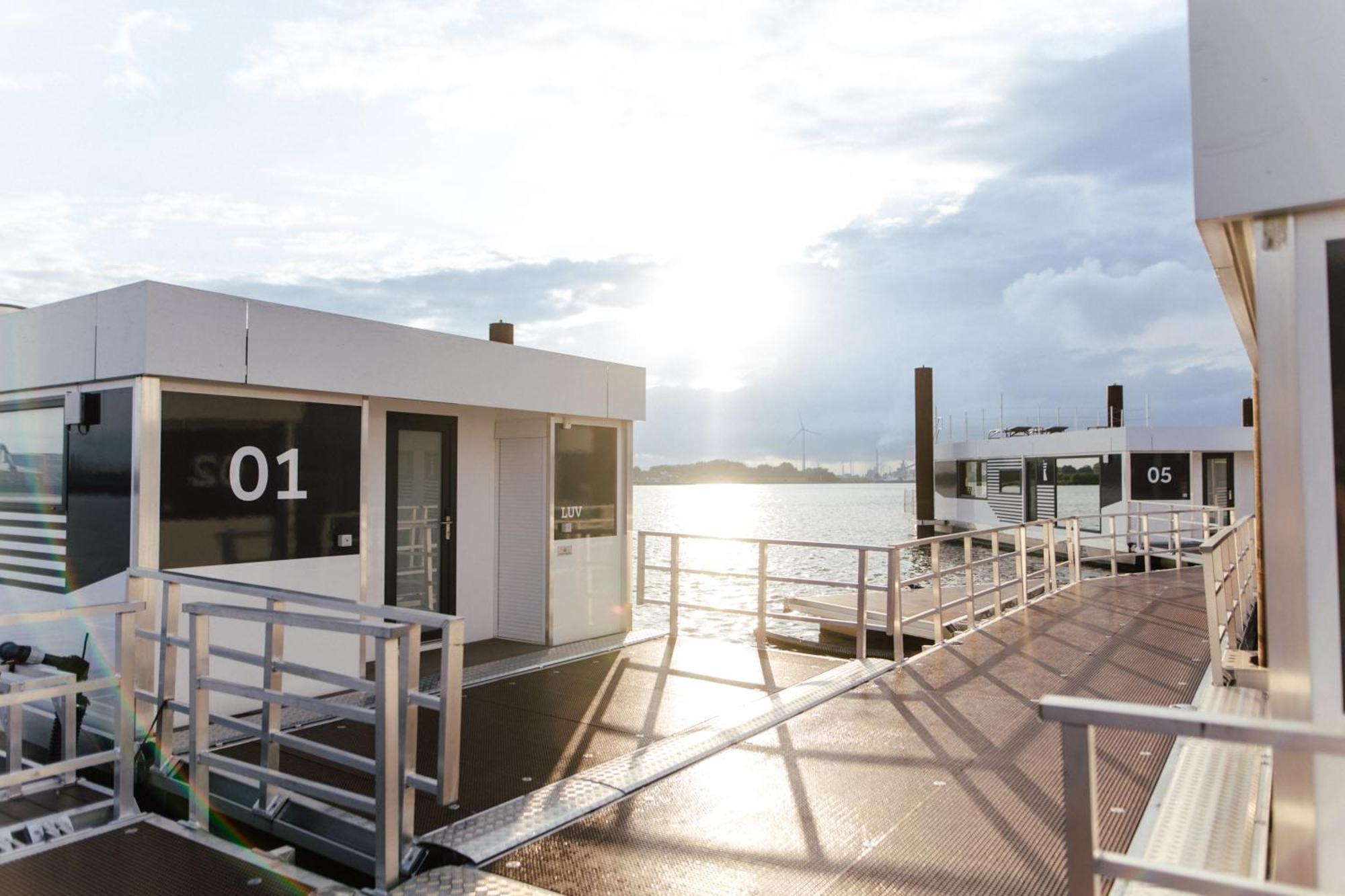 Hausboote Am Lankenauer Hoeft BRE Exterior foto