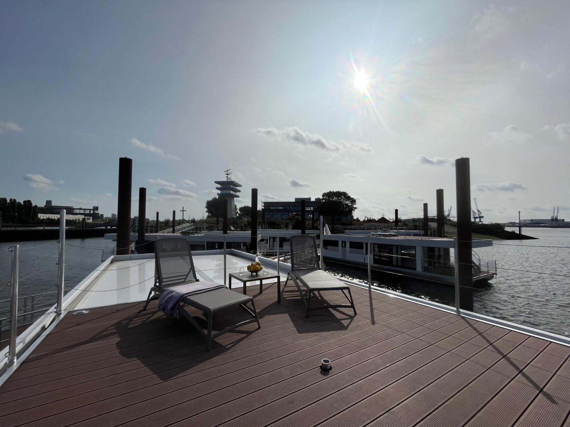 Hausboote Am Lankenauer Hoeft BRE Exterior foto