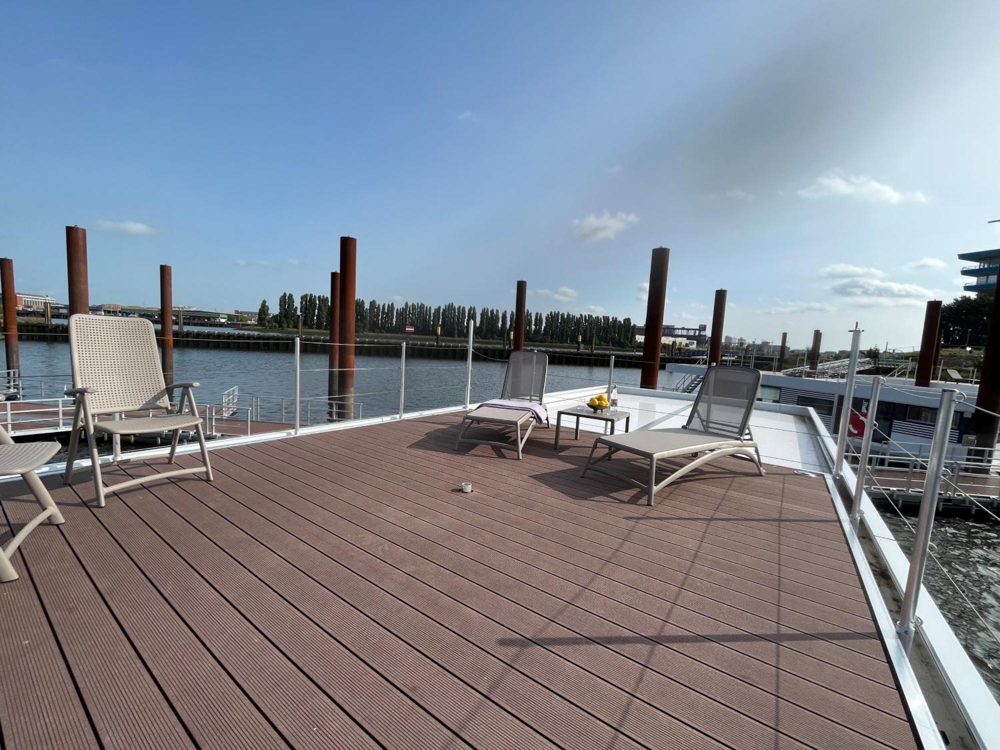 Hausboote Am Lankenauer Hoeft BRE Exterior foto